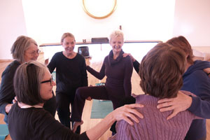 community yoga class